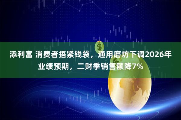 添利富 消费者捂紧钱袋，通用磨坊下调2026年业绩预期，二财季销售额降7%