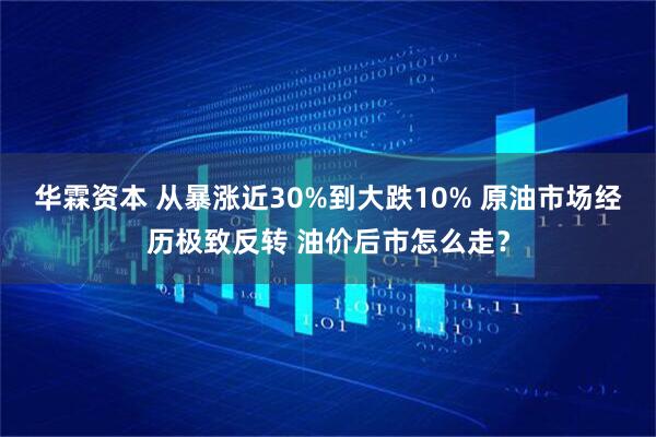 华霖资本 从暴涨近30%到大跌10% 原油市场经历极致反转 油价后市怎么走?