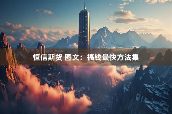 恒信期货 图文：搞钱最快方法集
